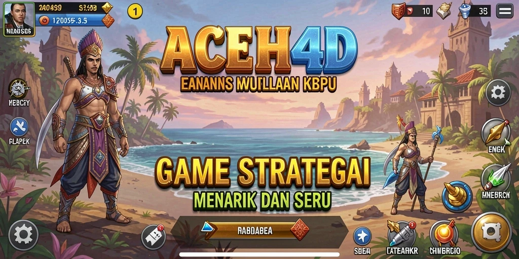 Tampilan gameplay seru dalam ACEH4D dengan strategi mendalam.