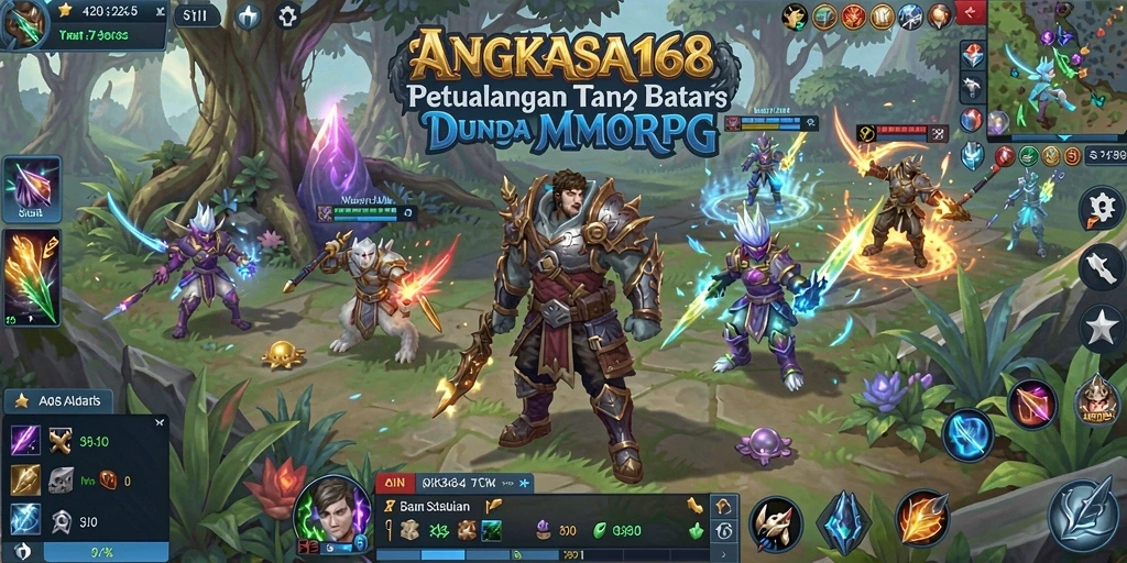 Gameplay ANGKASA168 yang menakjubkan dalam dunia MMORPG.