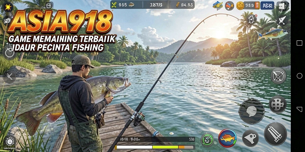 Gameplay ASIA918 yang seru dengan pengalaman memancing menyenangkan.