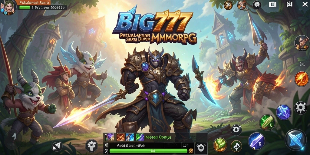 Gameplay seru dalam dunia besar dan interaksi pemain di BIG777.