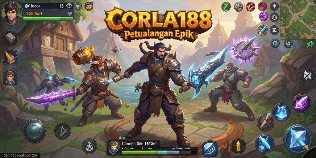 Menampilkan gameplay menarik dengan penjelajahan dunia RPG.