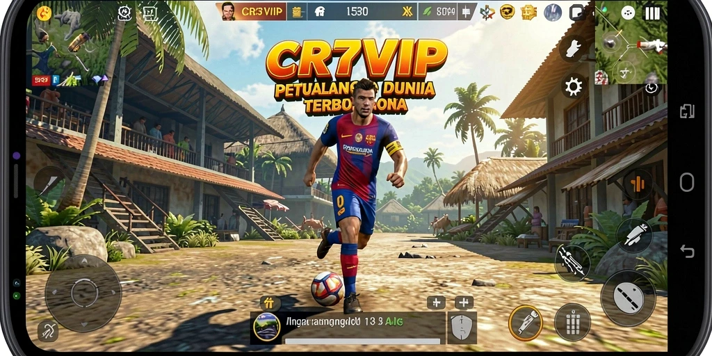 Tampilan gameplay spektakuler dari CR7VIP yang memukau.