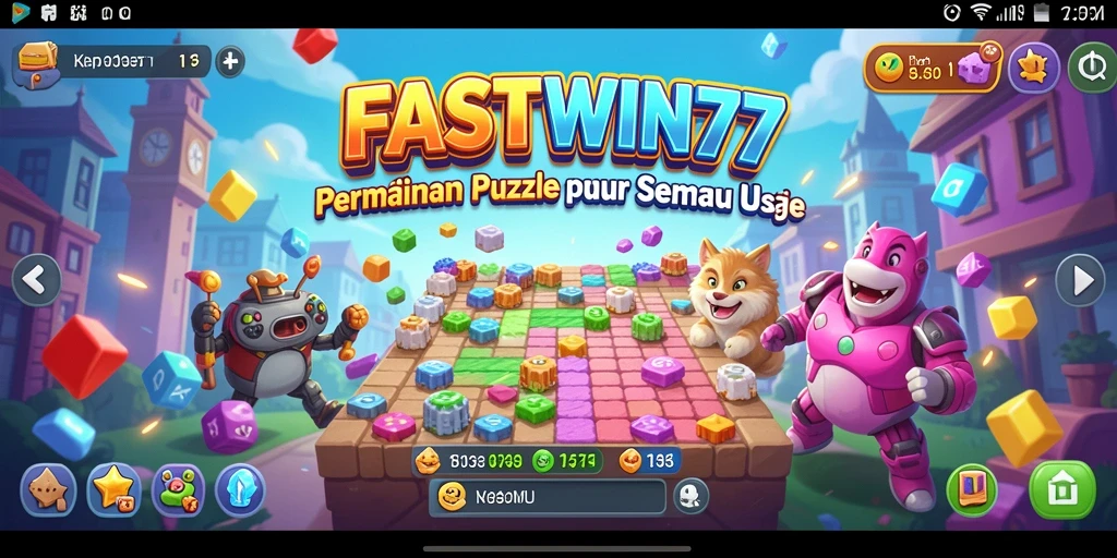 Tampilan gameplay menantang dari FASTWIN77 dalam kategori Puzzle.