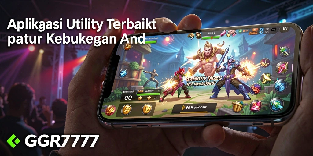 Tampilan antarmuka GGR7777 yang intuitif dan mudah digunakan.
