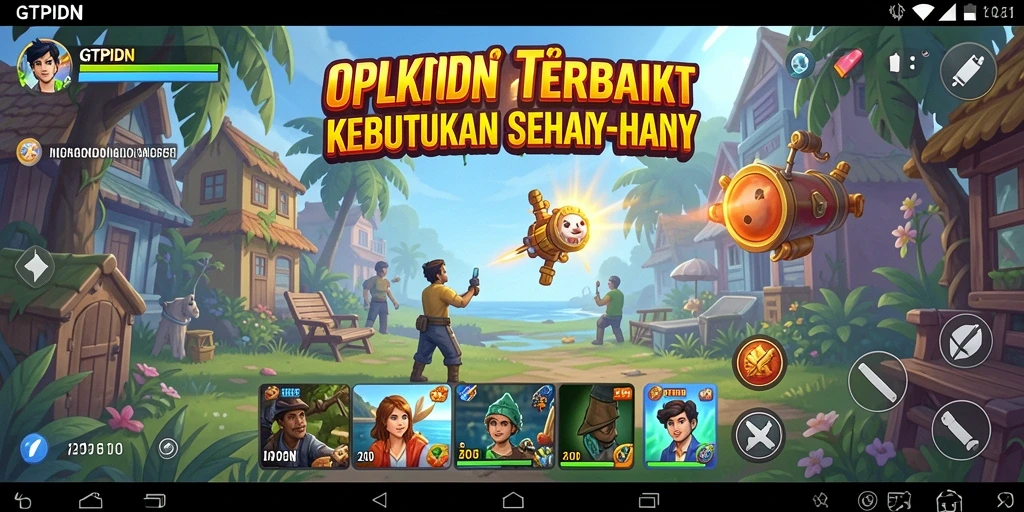 Tampilan utama GTPIDN menampilkan berbagai alat untuk meningkatkan efisiensi.