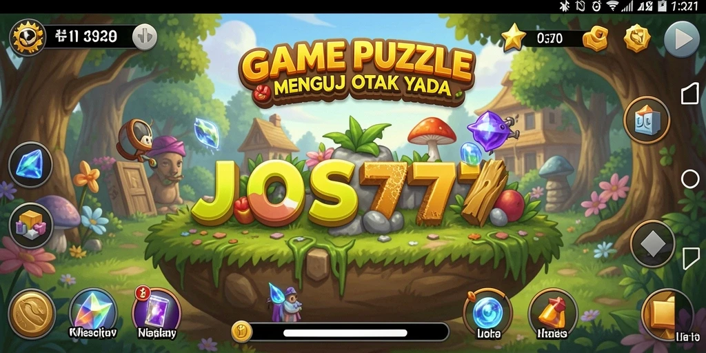 Tangkapan layar gameplay JOS77 menampilkan teka-teki yang menarik dan menantang.