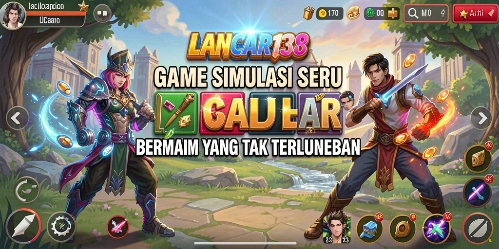 Tangkapan layar utama dari gameplay <strong>LANCAR138</strong> yang menunjukkan elemen simulasi yang mendetail.