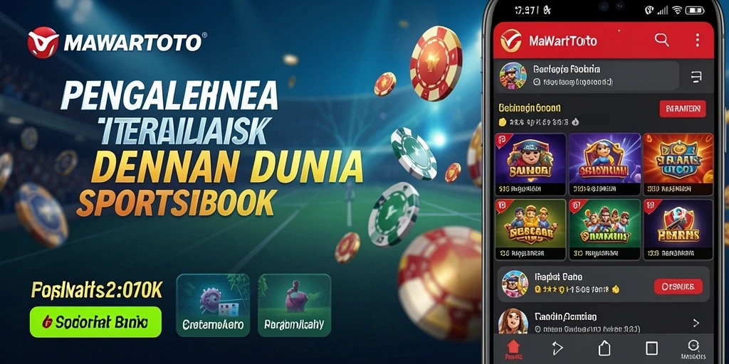 Tampilan menarik dari gameplay taruhan olahraga MAWARTOTO.