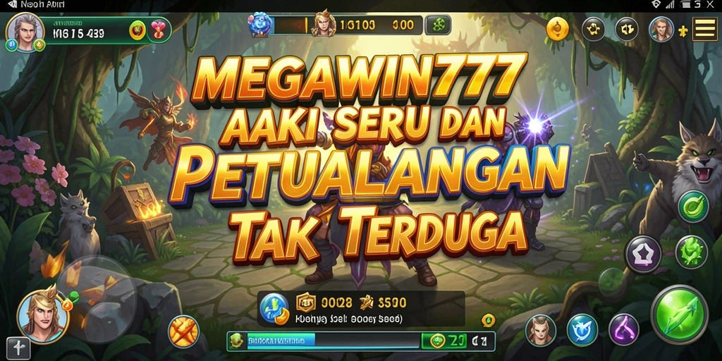 Tangkapan layar dari gameplay MEGAWIN777 yang mendebarkan.