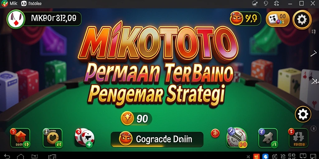 Screenshot gameplay MIKOTOTO yang menunjukkan keseruan bermain Domino.