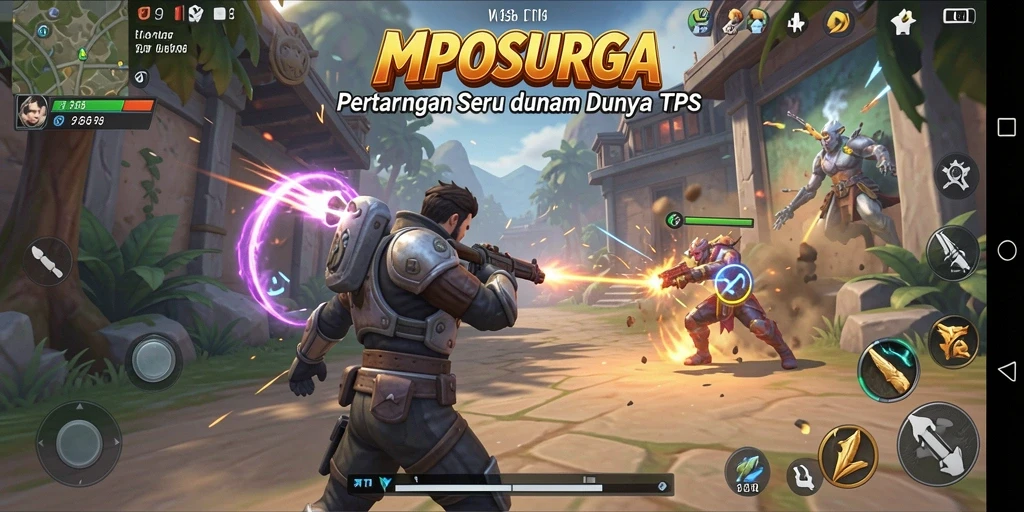 Gameplay seru dan mendebarkan di MPOSURGA, siap untuk bertempur!