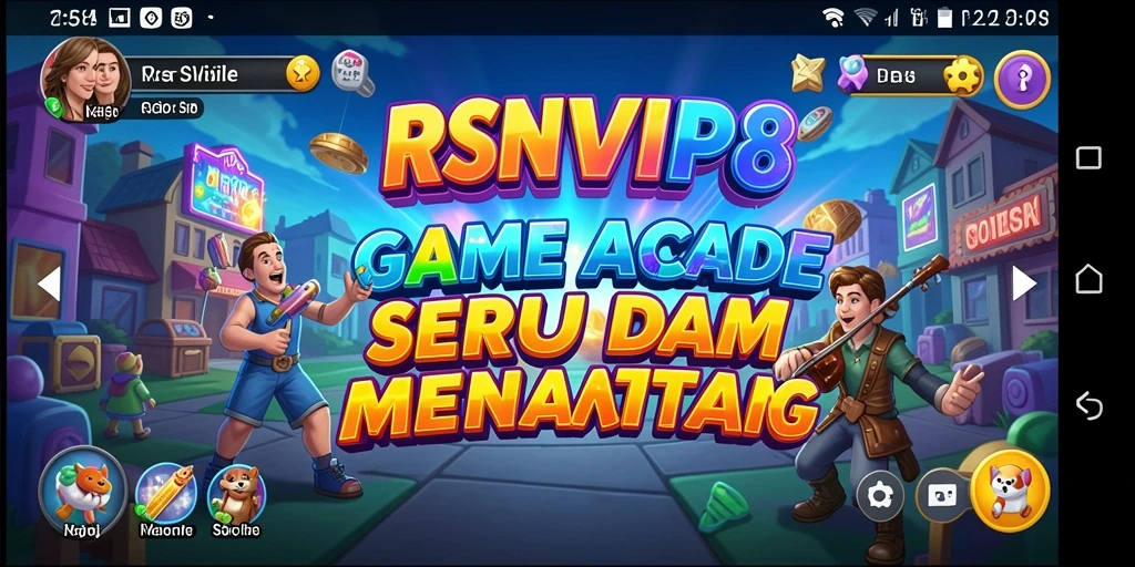Tampilan gameplay RSNVIP8 yang menantang dan seru.