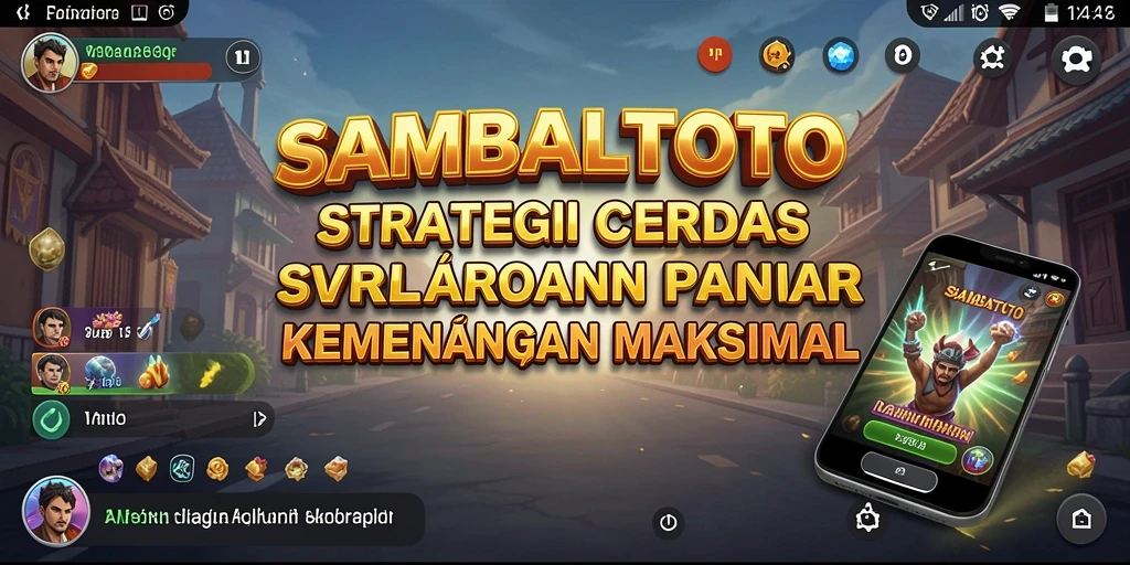 Tampilan screenshot gameplay strategis SAMBALTOTO yang mengasyikkan.