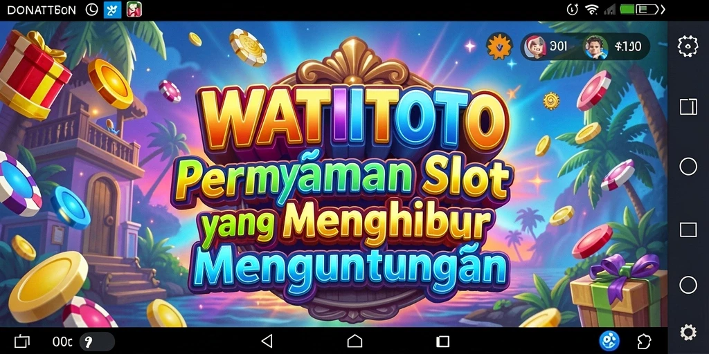 Tampilan gameplay WATITOTO yang seru dan mendebarkan.
